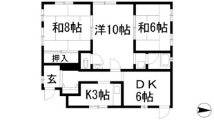 津田マンションの物件間取画像